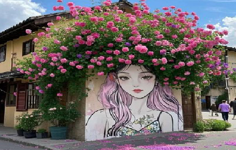 修武怎么设计网红打卡墙绘