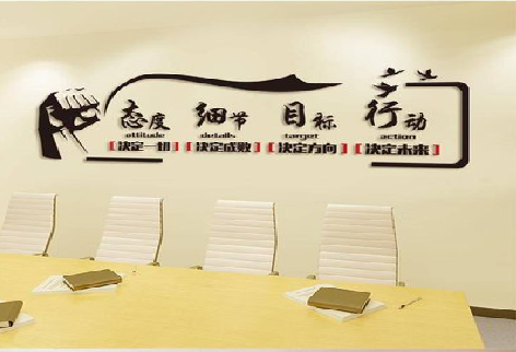 修武企业文化墙主要展示什么？