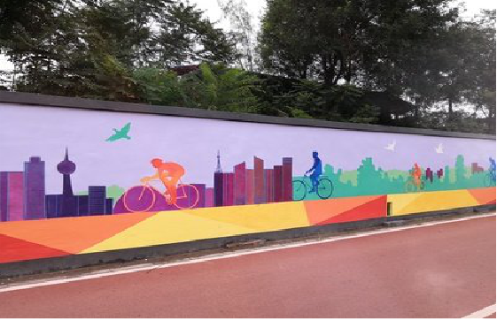 修武墙体彩绘-围墙