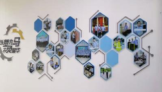 修武文化墙最常见的做法。