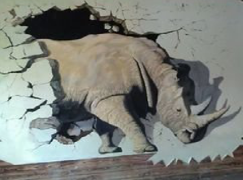 修武在墙绘中，如何绘制3D效果？