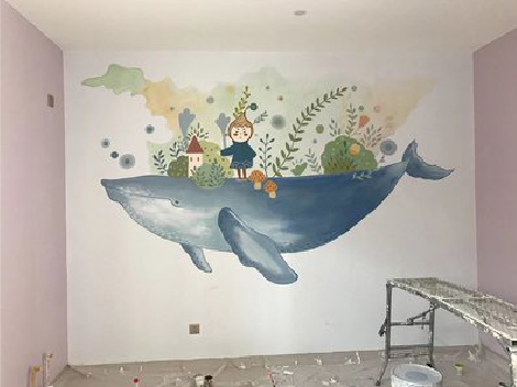 修武手绘墙的特点及优势。